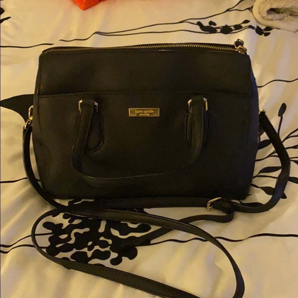 Kate Spade Black Leather Purse